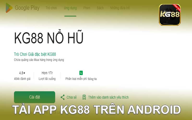 tải app kg88 trên android