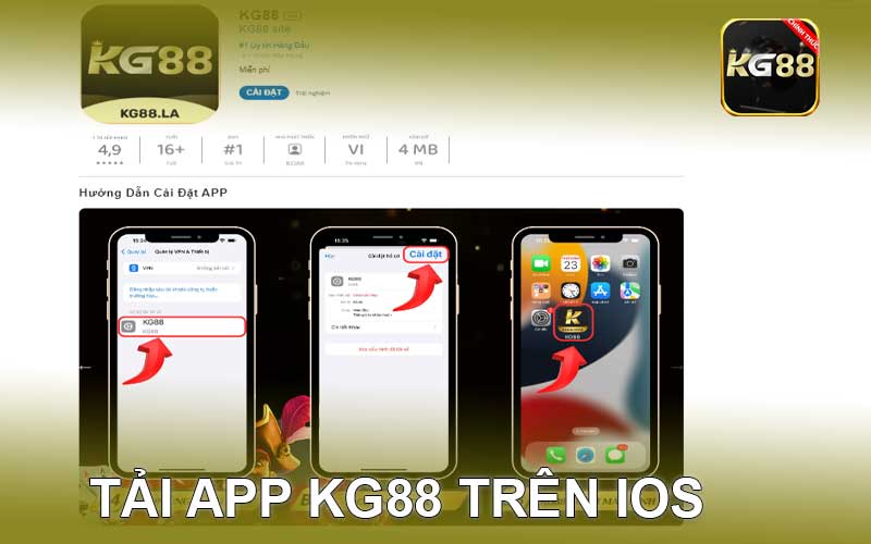 tải app kg88 trên ios